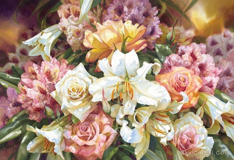 水彩画家达里尔特洛特Darryl Trott