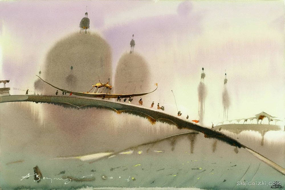 Alexander Votsmush水彩插画549