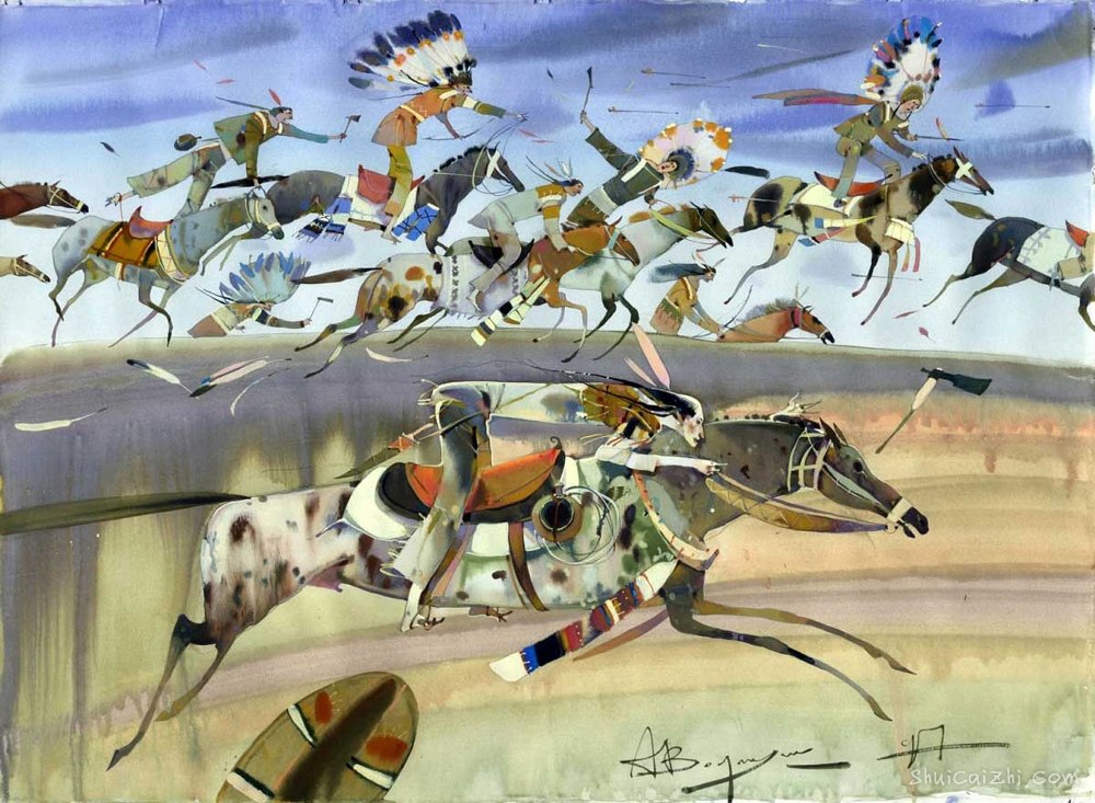 Alexander Votsmush水彩插画553