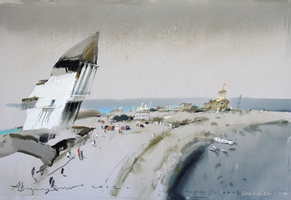 Alexander Votsmush水彩插画556