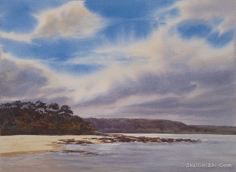 Guy Troughton自然类水彩作品4701