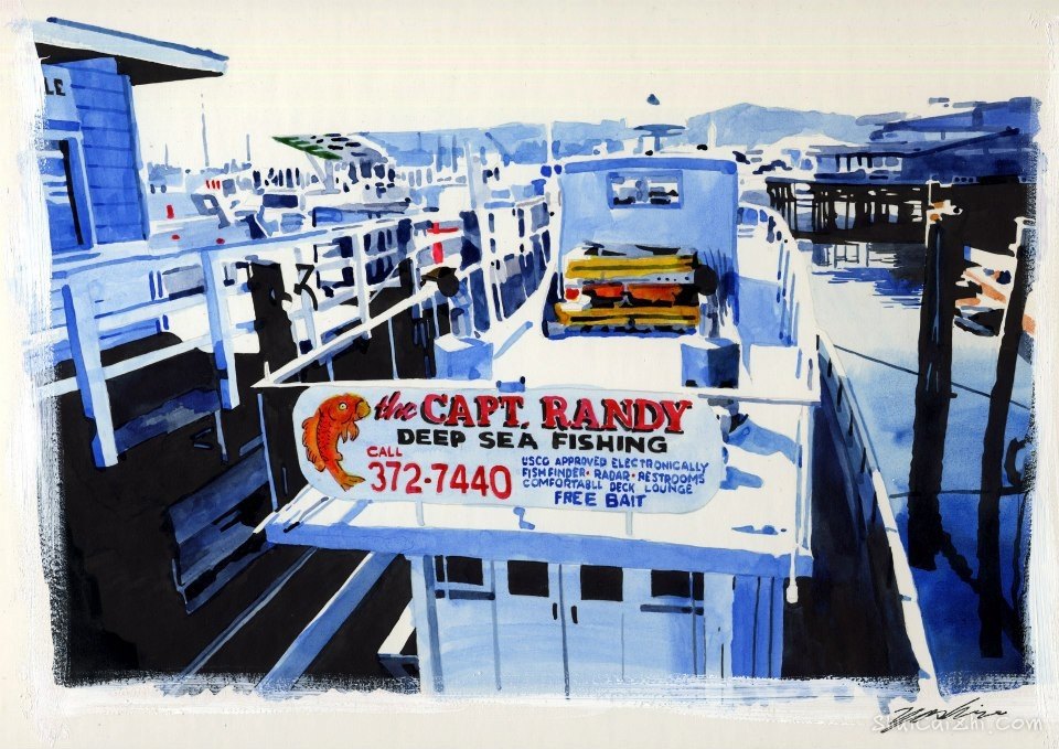 中沢ヨシオ的水彩机车画2781