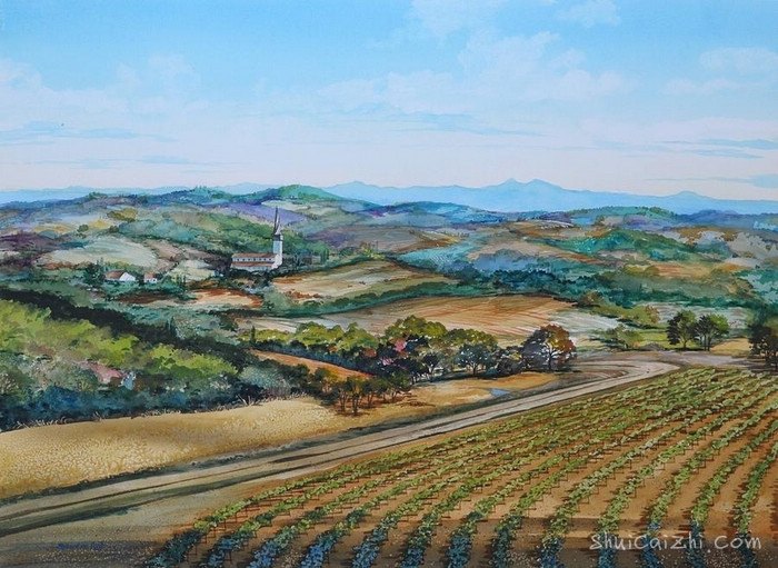 美国 Robert W. Cook 的风景画欣赏  5509