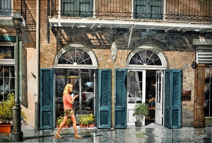 美国 Robert W. Cook 的风景画欣赏  5571