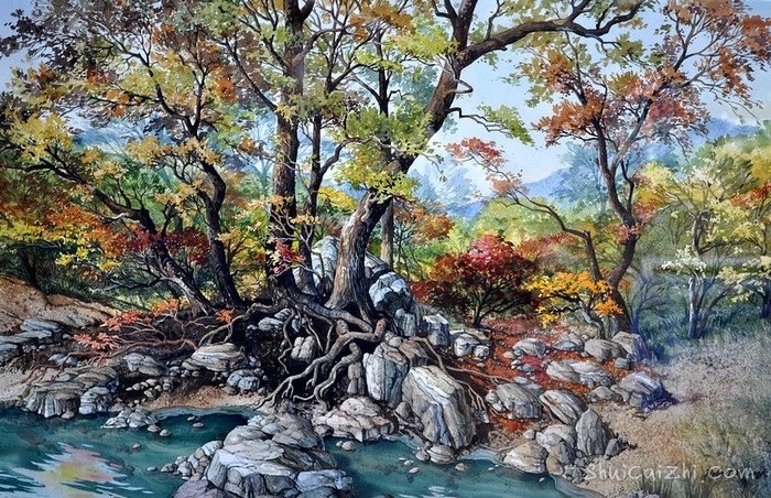 美国 Robert W. Cook 的风景画欣赏  5573