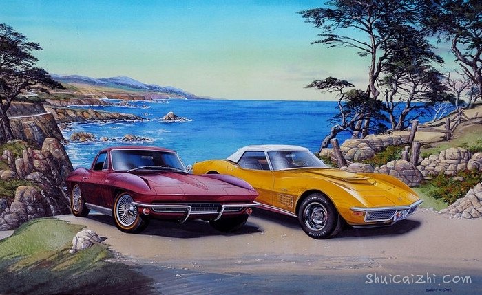 美国 Robert W. Cook 的风景画欣赏  5580