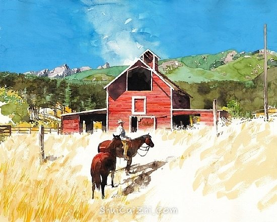 唐.韦勒 犹他牛仔系列作品