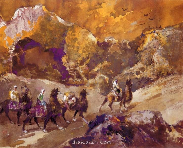 李剑晨大师水彩画欣赏1255659871206432330