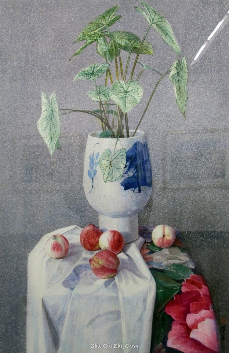 画家吴汉东水彩作品