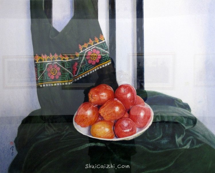 画家吴汉东水彩作品