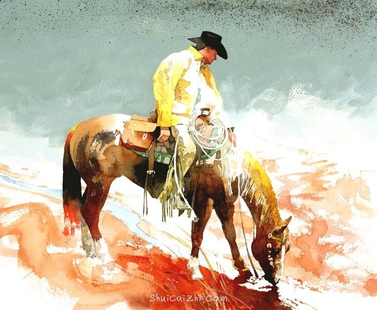 唐.韦勒 犹他牛仔系列作品