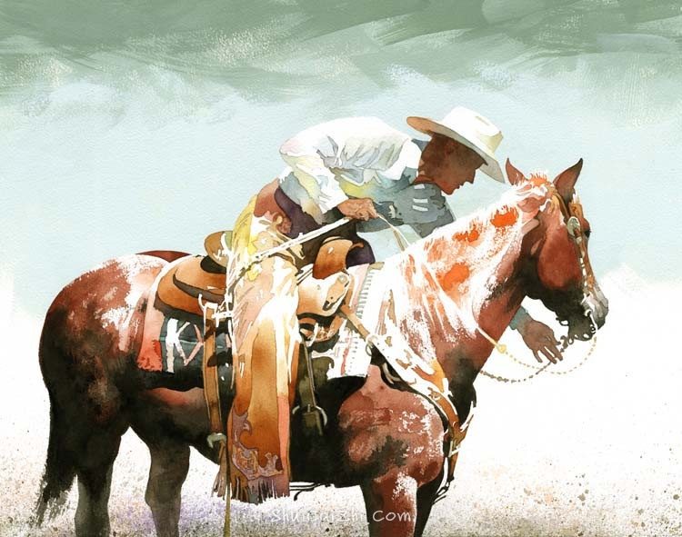 唐.韦勒 犹他牛仔系列作品