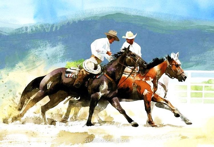 唐.韦勒 犹他牛仔系列作品