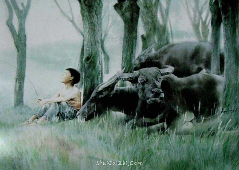 刘寿祥水彩风景画作品48