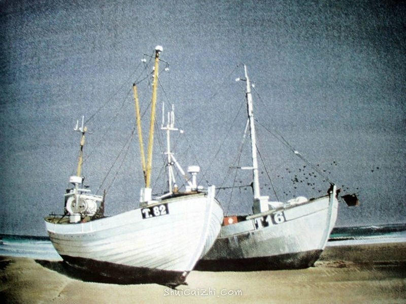 刘寿祥水彩风景画作品49