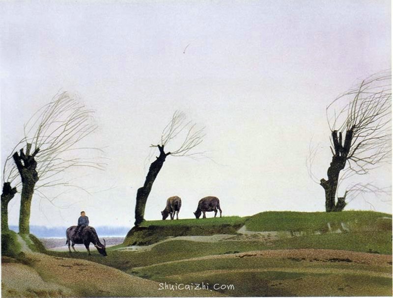 刘寿祥水彩风景画作品51