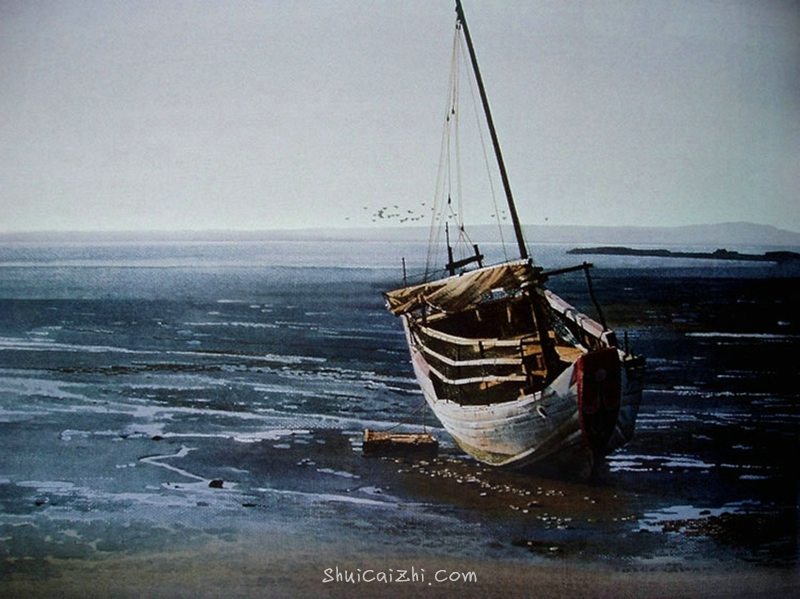 刘寿祥水彩风景画作品54