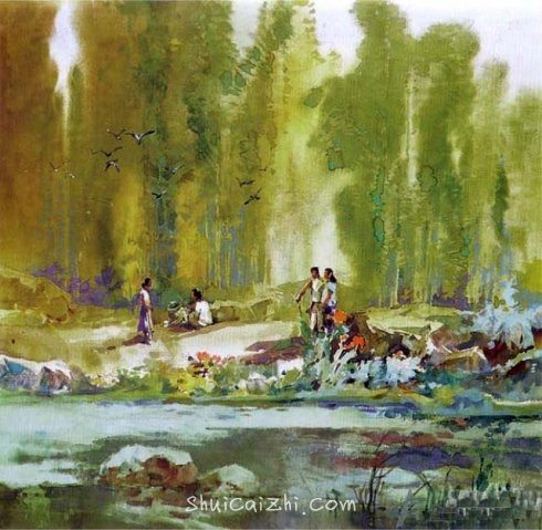 李剑晨大师水彩画欣赏4aa3f049x66dc5d973d99