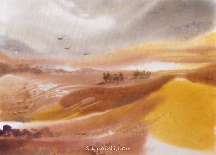 李剑晨大师水彩画欣赏57702370326530567