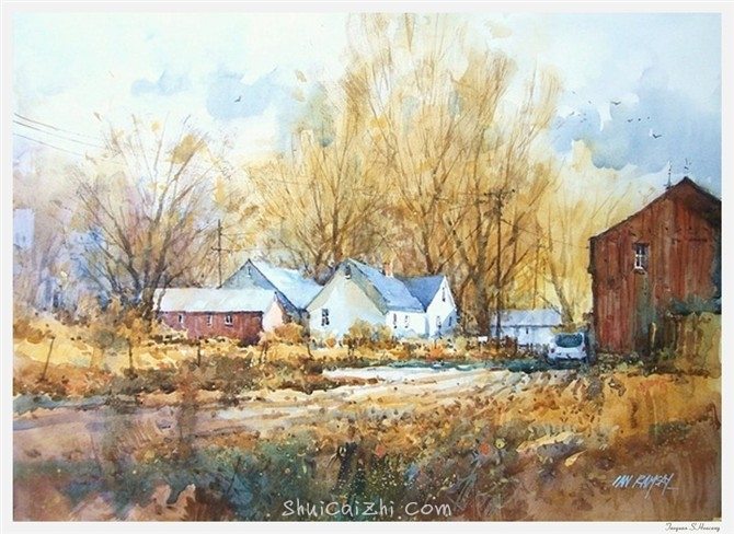 Ian Ramsay伊恩.拉姆齐水彩画作品3526012690