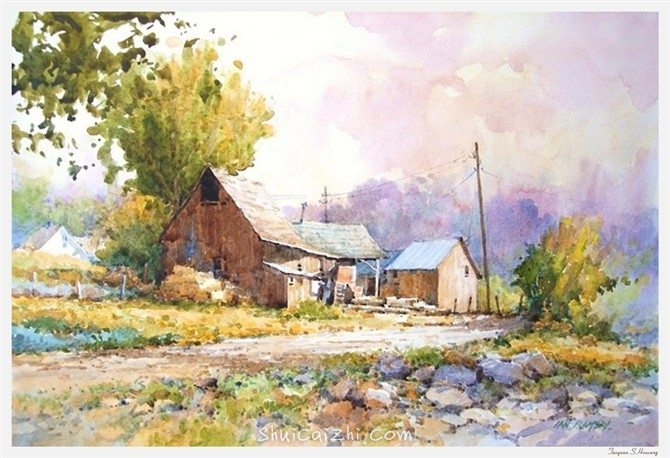 Ian Ramsay伊恩.拉姆齐水彩画作品3adeec7690