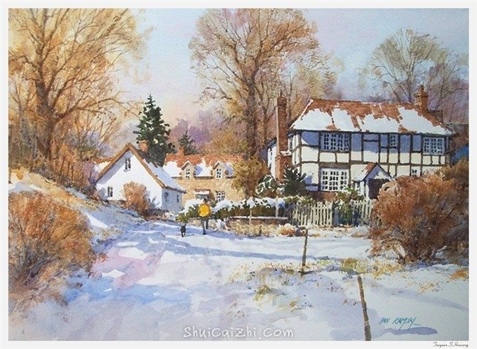 Ian Ramsay伊恩.拉姆齐水彩画作品3ec6c68690