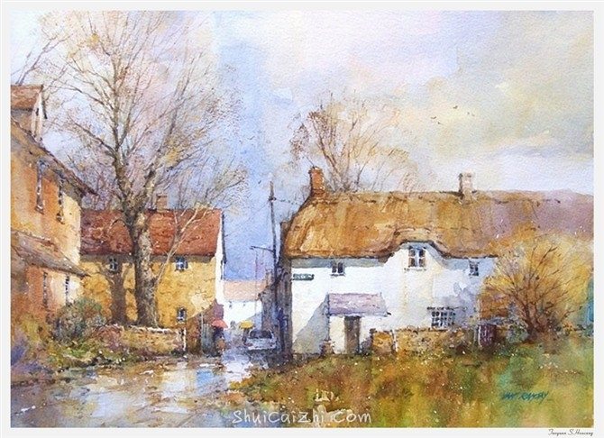 Ian Ramsay伊恩.拉姆齐水彩画作品4c58213690