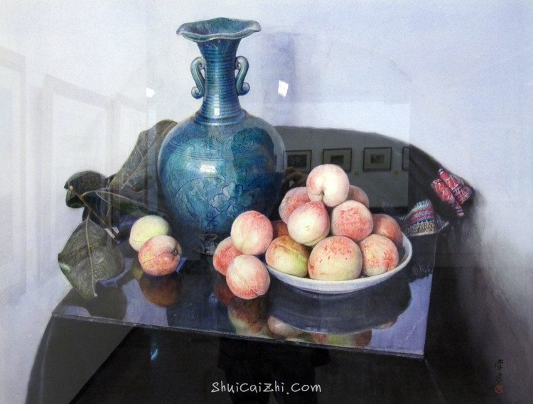 画家吴汉东水彩作品