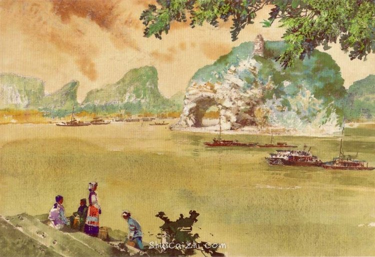 李剑晨大师水彩画欣赏6608208918957729251