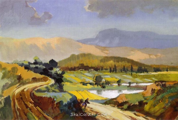 李剑晨大师水彩画欣赏82753643253063091