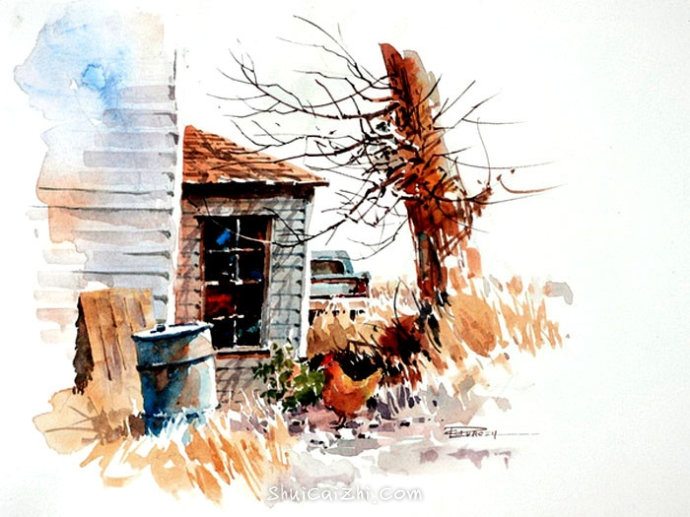 美国卡尔·普赛尔(Carl Purcell)风景画ca313269690