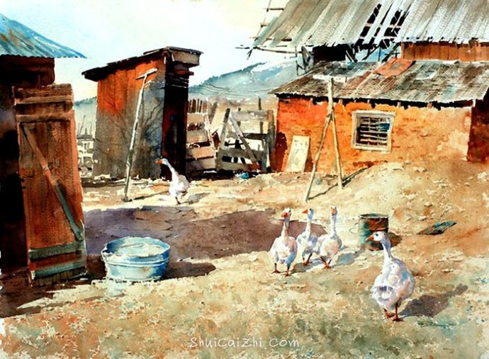 美国卡尔·普赛尔(Carl Purcell)风景画5df073102690