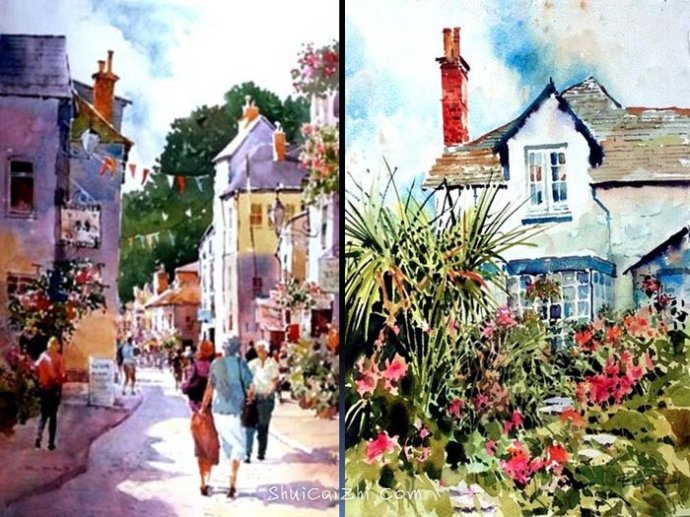 美国卡尔·普赛尔(Carl Purcell)风景画5e3df827d690