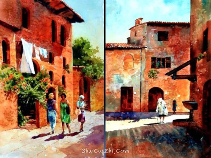 美国卡尔·普赛尔(Carl Purcell)风景画5e6e991de690