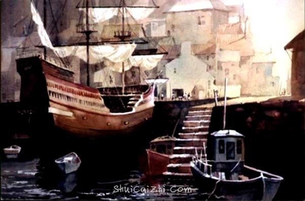 美国卡尔·普赛尔(Carl Purcell)风景画5fc72780a690