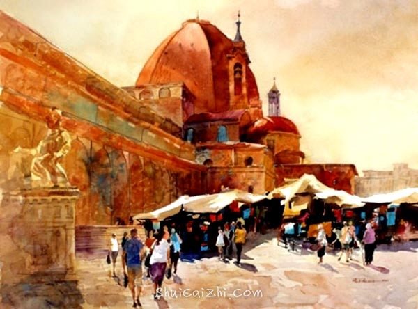 美国卡尔·普赛尔(Carl Purcell)风景画6007761ab690