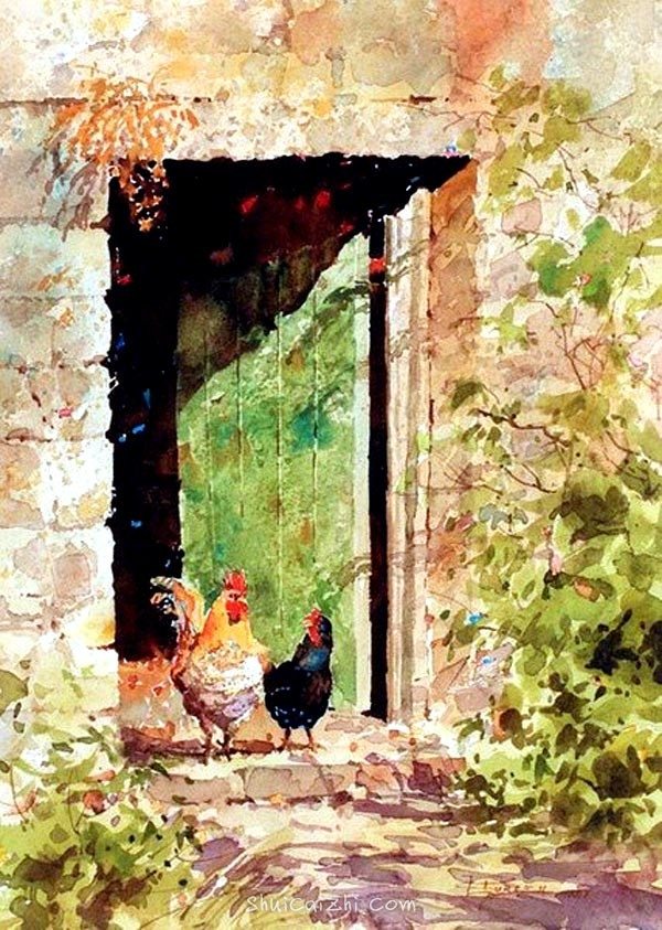 美国卡尔·普赛尔(Carl Purcell)风景画602f36c6f690