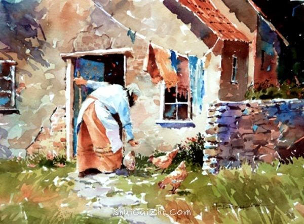 美国卡尔·普赛尔(Carl Purcell)风景画606aaa457690