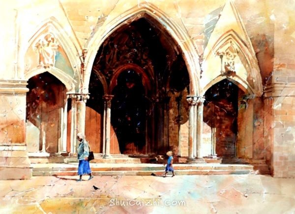 美国卡尔·普赛尔(Carl Purcell)风景画608c055cc690