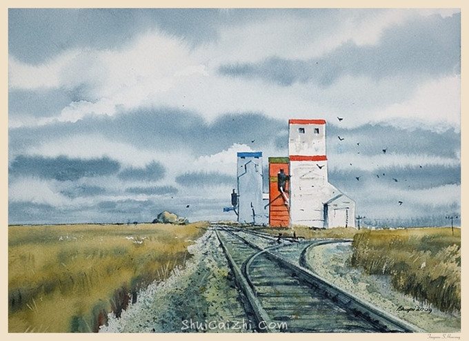 Jathedar的唯美风景水彩画 