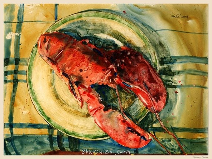 Jathedar的唯美风景水彩画 