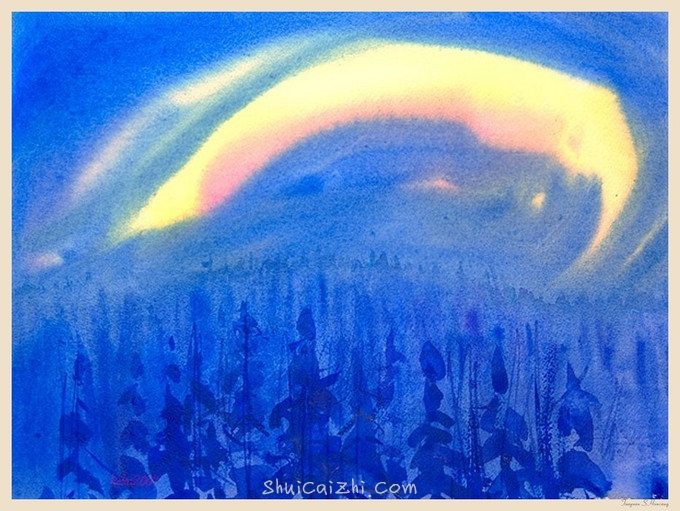 Jathedar的唯美风景水彩画 