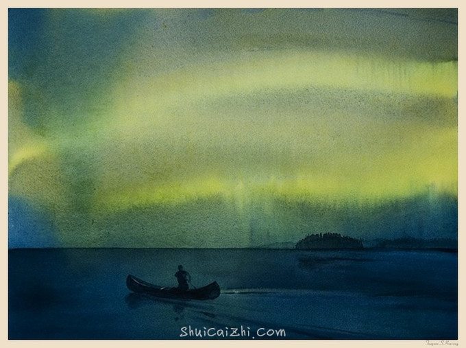 Jathedar的唯美风景水彩画 