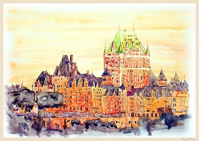 Jathedar的唯美风景水彩画 