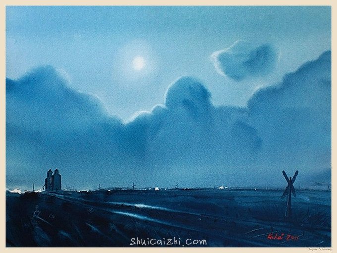 Jathedar的唯美风景水彩画 