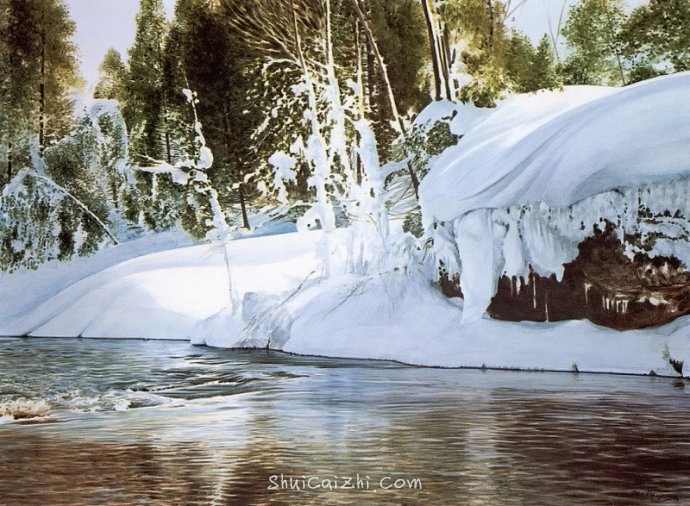 加拿大水彩画家 Ken Dandy 肯-丹尼