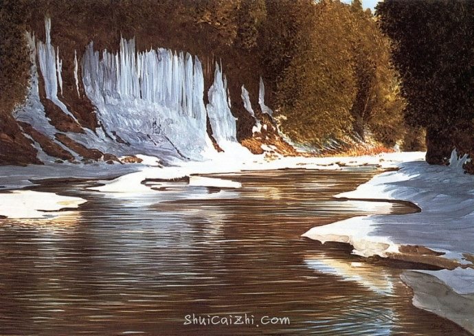 加拿大水彩画家 Ken Dandy 肯-丹尼