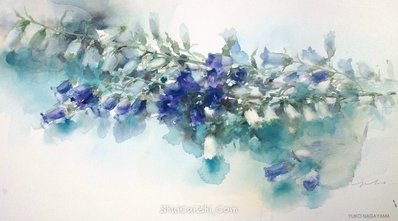 永山裕子静物水彩画作品欣赏之一