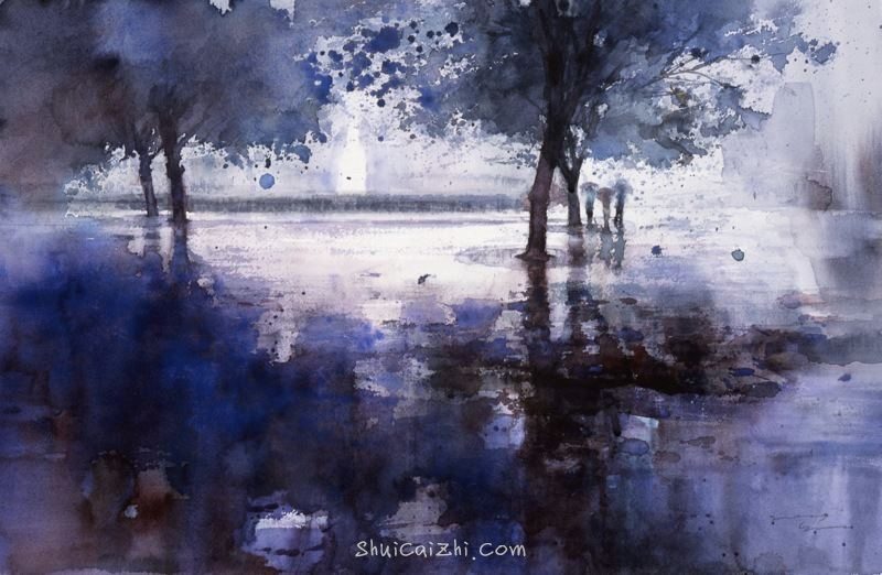 永山裕子静物水彩画作品欣赏之一