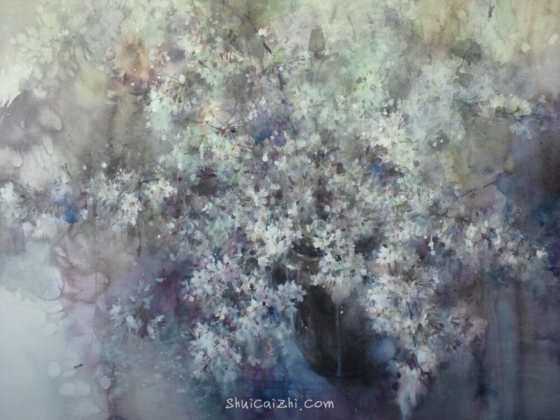 永山裕子静物水彩画作品欣赏之一